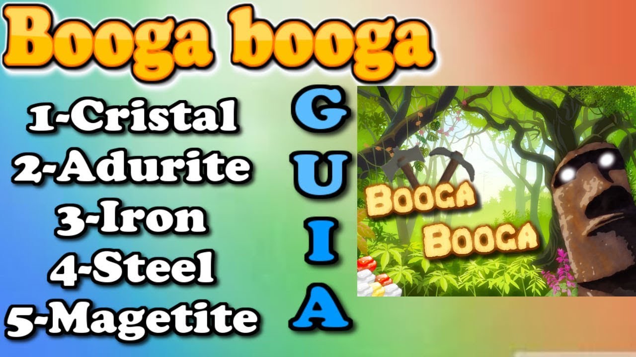 Guia Booga Booga Como Conseguir Hide Cristal Adurite Iron Steel Y Magnetite - la mejor base de booga booga roblox en espa#U00f1ol youtube
