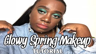 GLOWY SPRING MAKEUP TUTORIAL | HARRIS INDEED #SpringMakeup #HarrisIndeed