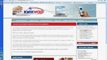 The Kwikwap Website