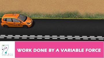 WORK DONE BY A VARIABLE FORCE