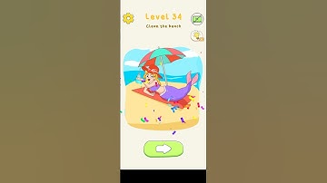 Displace Puzzle Move One Part Level 34