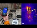 Diesel heater 12v psu wire heating test