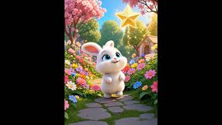 Magic Bunny Surprise ✨🐰 #KidsAnimation #AIVideo #CuteBunny #Shorts #MagicKidsVideo