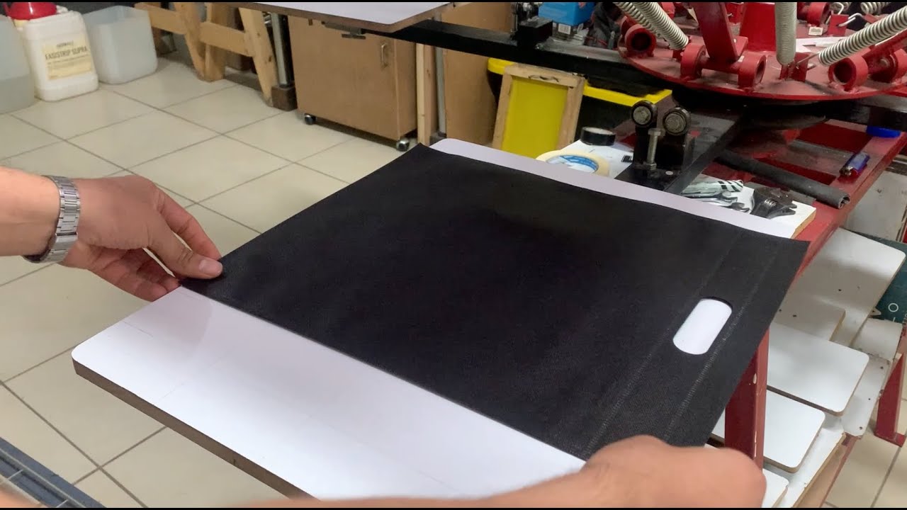 Serigrafía en bolsa reutilizable o ecológica (nonwoven)