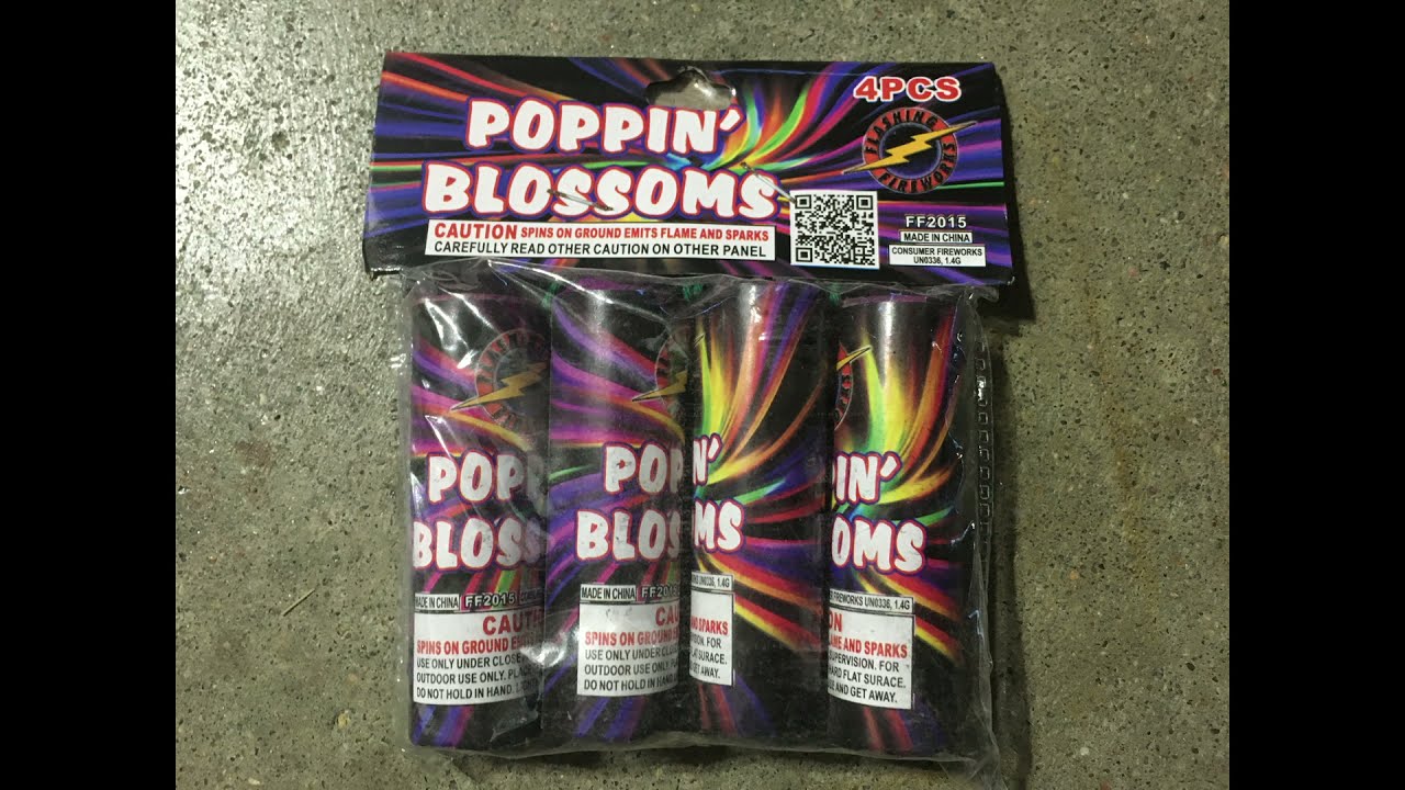 Popping Blossoms - Flashing Fireworks