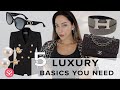 LUXURY BASICS: The Only Five Items You Need To Buy