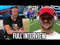 Pat McAfee & Josh Allen Talk Stefon Digs, Changing His Throwing Motion, & More