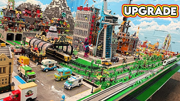 Upgrading the LEGO City Details & Train Track