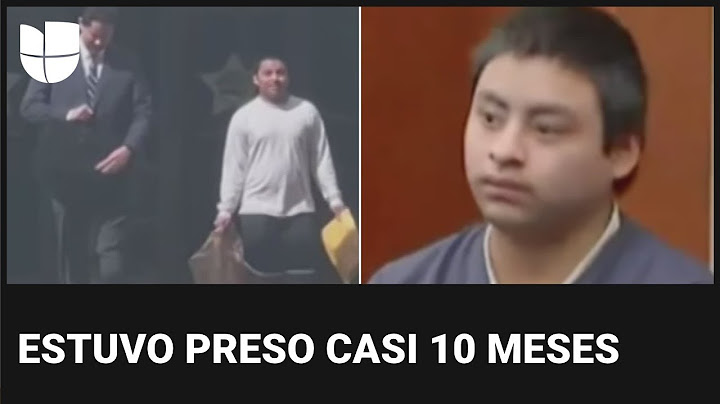 Así fue la liberación del hispano al que culpaban por la muerte del policía que lo arrestó