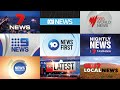 Australian TV News Intros 2020 / Openings Compilation Australia (HD)