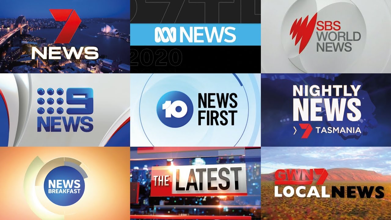 Australian Tv News Intros 2020 Openings Compilation Australia Hd