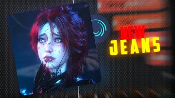 New Jeans Jersey Remix Edit Tutorial ❤️‍🔥 - Evelyn Edit - Alight Motion Z