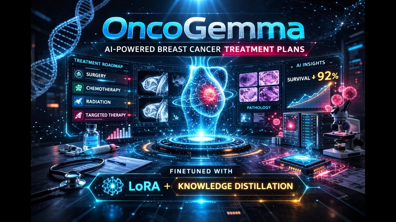 Training OncoGemma: Multi-Modal AI for Precision Oncology (Google Med-Gemma Challenge)