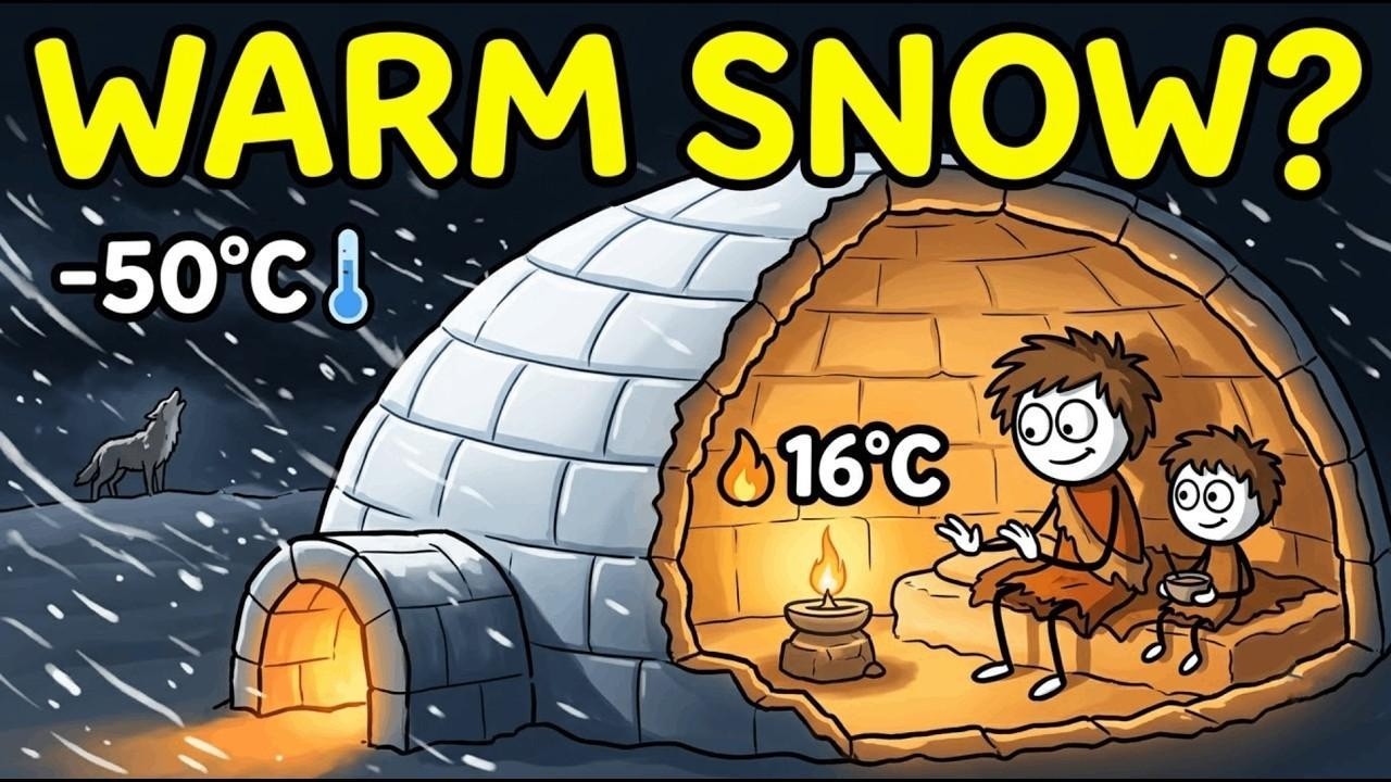 Why Do Inuit Why Inuit Igloos Stayed Warm in –50°C Brutal Arctic Winters - YouTube