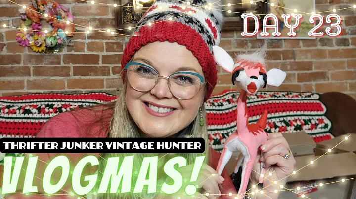 Thrifter Junker Vintage Hunter Vlogmas Day 23: Channel Changes, GIVEAWAYS, Ready For Christmas?!?