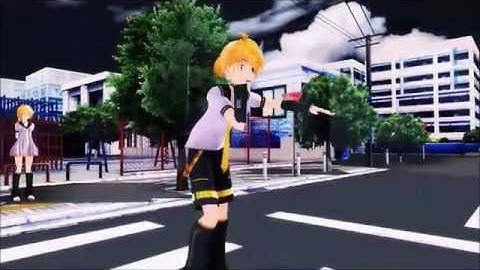 【• MMD • Kagamine •】「Drop It Low」