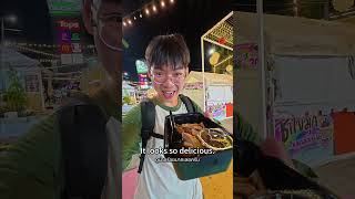 POV:$1.84 Grilled Pork Neck In Bangkok 🇹🇭 #thailand #thaifood