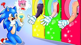 Sonics Proposal Dilemma Which Hand Belongs To Amy? Funny Story Sonic The Hedgehog 3 Animation