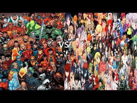 who would win in a fight anime or marvel｜Búsqueda de TikTok