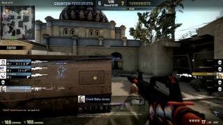 CS:GO Aceuuuuuuuuu!! (5k/Ace B Rush Dust II)
