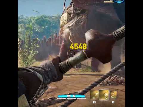 Assassin's Creed Origins War Elephant Jumbe in 27 Seconds #shorts