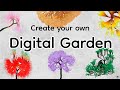 Digital Garden. Generative Art Project