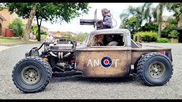 The Eddie Twins Iron Maiden Ratrod! RC Animatronics by Danny Huynh Creations.