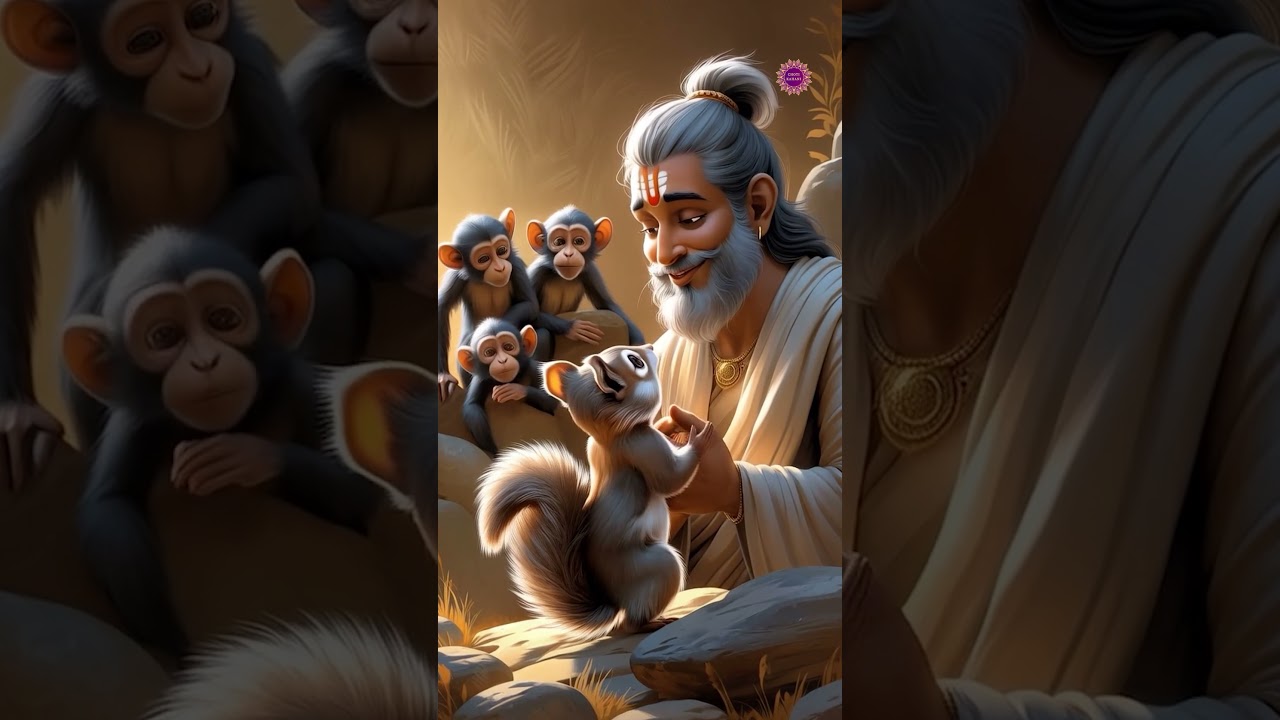 The Squirrel Who Helped Shri Ram | A Small Effort, A Divine Blessing 🙏 