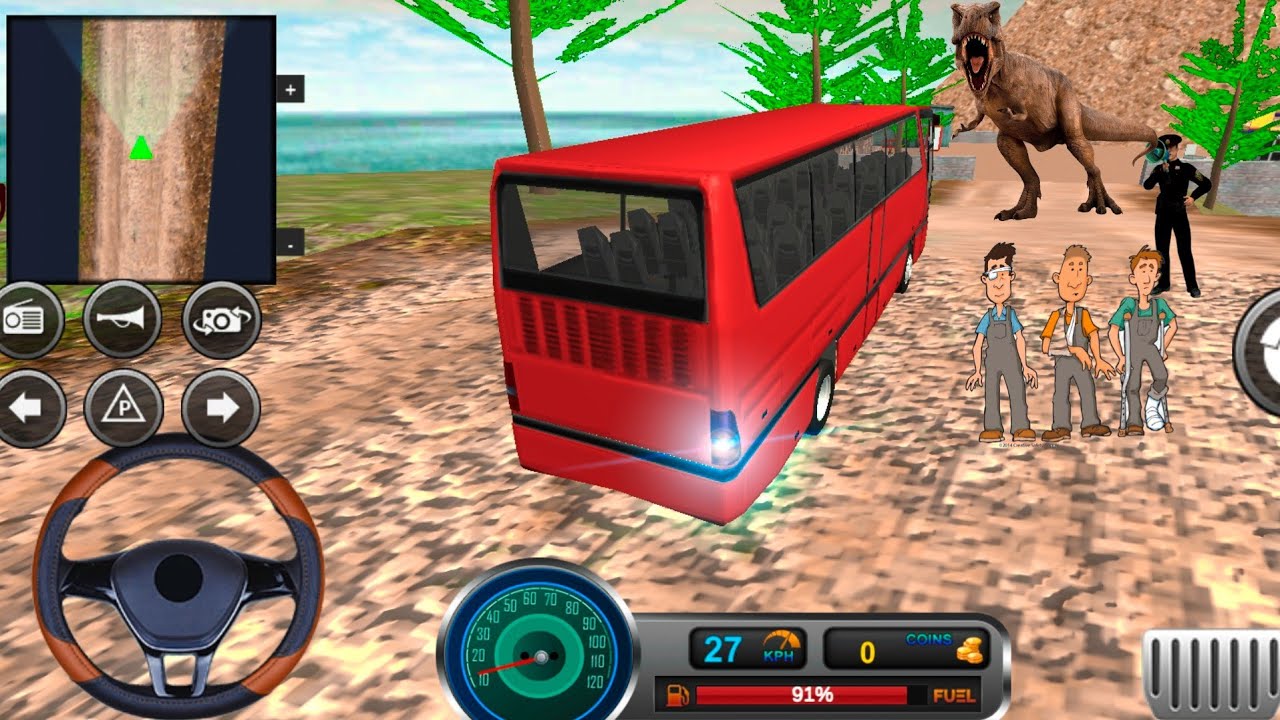 Uphill Bus Driving Sim #3 - Best Bus Driving Games 2021 Android Gameplay - (Games Maker)