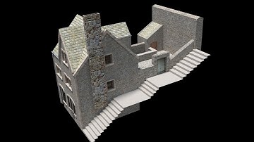 Blender 3D Mega Tutorial St.Michel post office part1