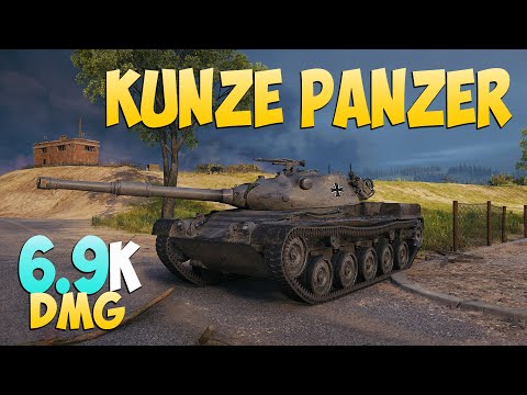 Kunze Panzer - 6 Kills 6.9K DMG - Private! - World Of Tanks