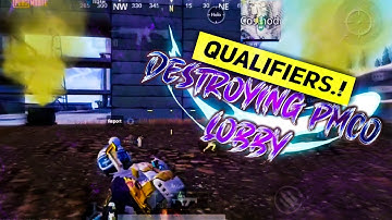 Destroying Pmco Lobby⚡| Am I Hacker.?