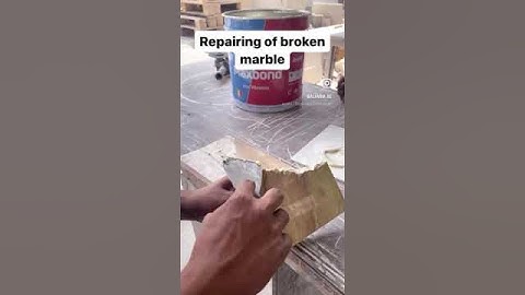 How to fix broken marble? Or How to repair broken marble? Use BondexMaxbond marble glue #marblerglue
