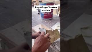 How To Fix Broken Marble? Or How To Repair Broken Marble? Use Bondexmaxbond Marble Glue