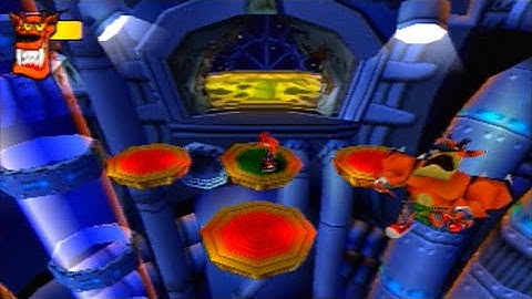 Crash Bandicoot 2: Cortex Strikes Back - (Boss 3) Tiny Tiger *Walkthrough* [PS1]