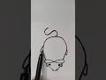 Easy rat art drawing #reels #drawing #shorts #short #art #artscraft #viral #craft #viral #video
