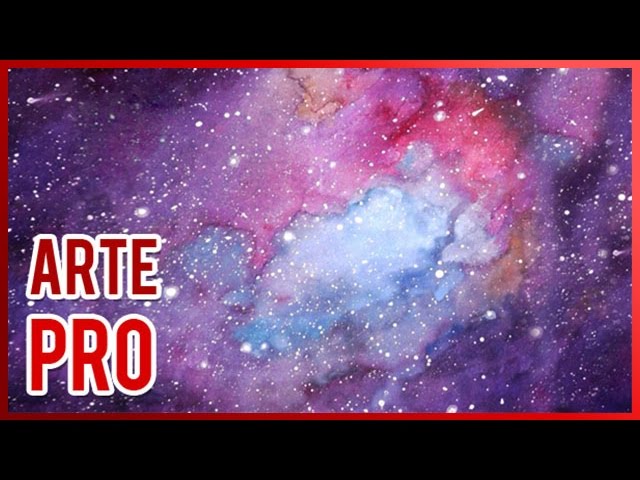 Como dibujar una GALAXIA con Acuarelas ✨ [TRUCO Muy Facil] - thptnganamst.edu.vn