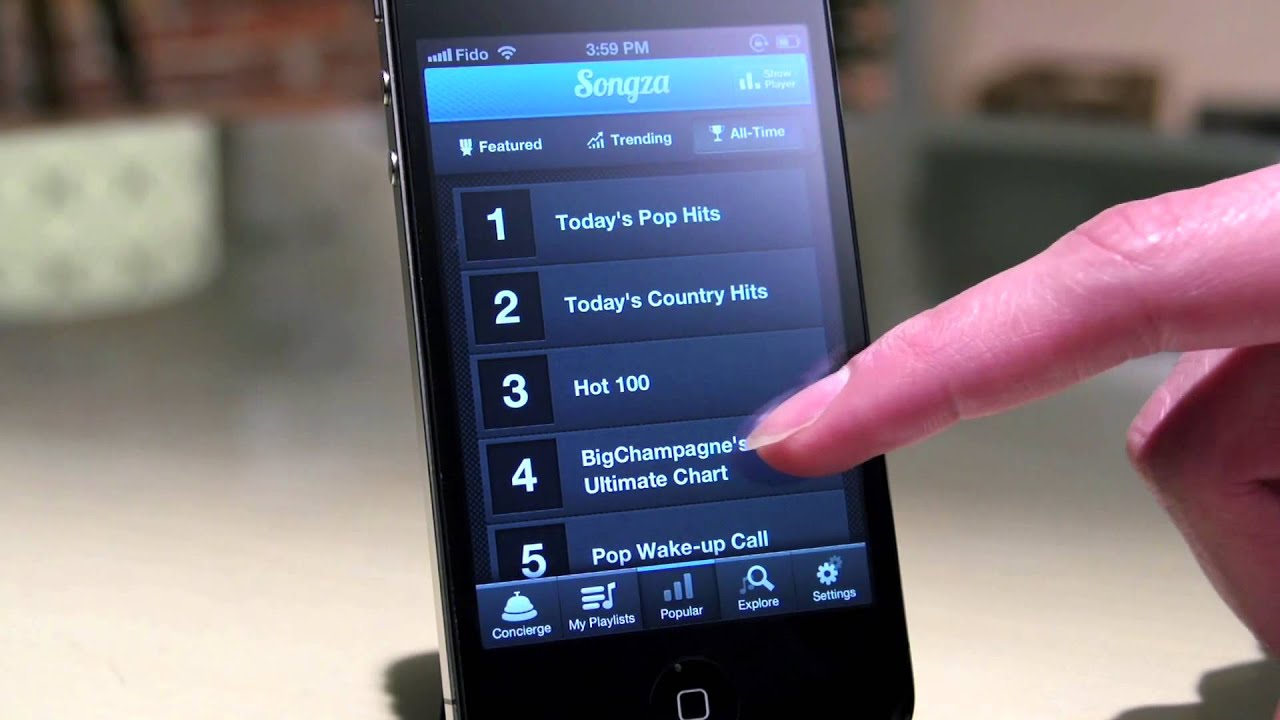 App Look: Music Streaming