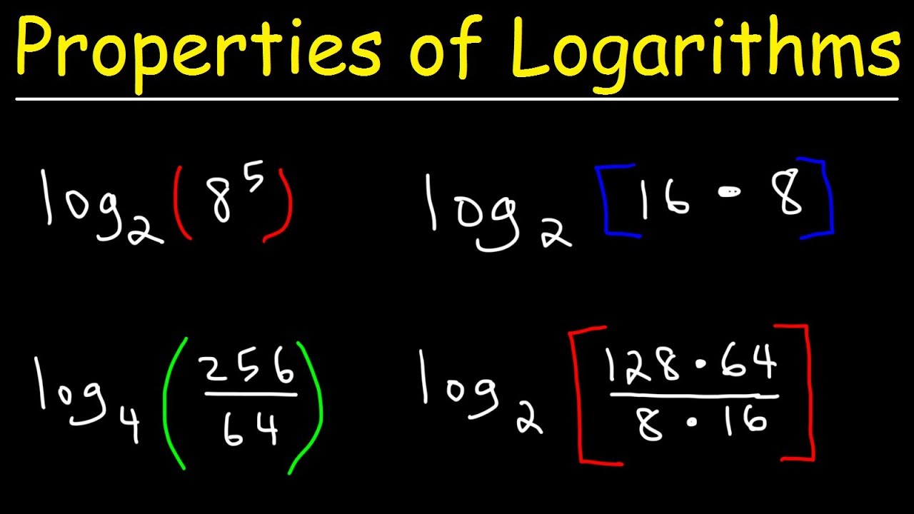 properties of logarithms