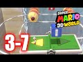 Super Mario 3D World 3 7 Switchboard Falls All Stars Stamp 100 Gameplay Walkthrough 