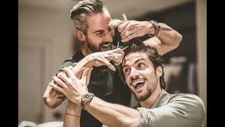 MARIANO DI VAIO HAIR STYLE TUTORIAL 2018 - MESSY HAIRCUT FOR MEN