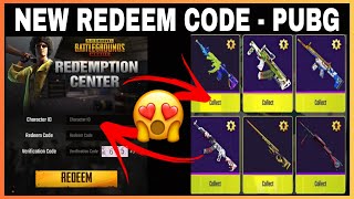 Pubg Mobile New Redeem Code | 100%Works | New Redeem Code Pubg Mobile | Pubg Redeem Code