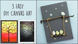 Here are 3 esy diy canvas art you could try to get started on your
acrylic painting journey. in addition painting, these arts and crafts
...