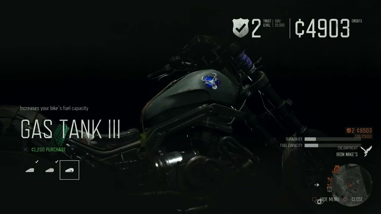 Days Gone: make it Rain Trophy