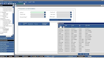 TexSoft ERP - Spinning Production