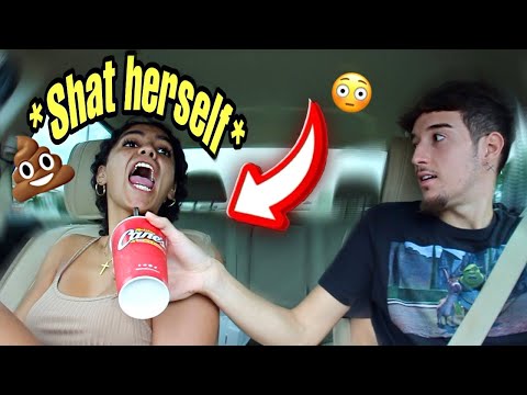 PUTTING LAXATIVES IN MY GIRLFRIEND DRINK PRANK! *She Cried*