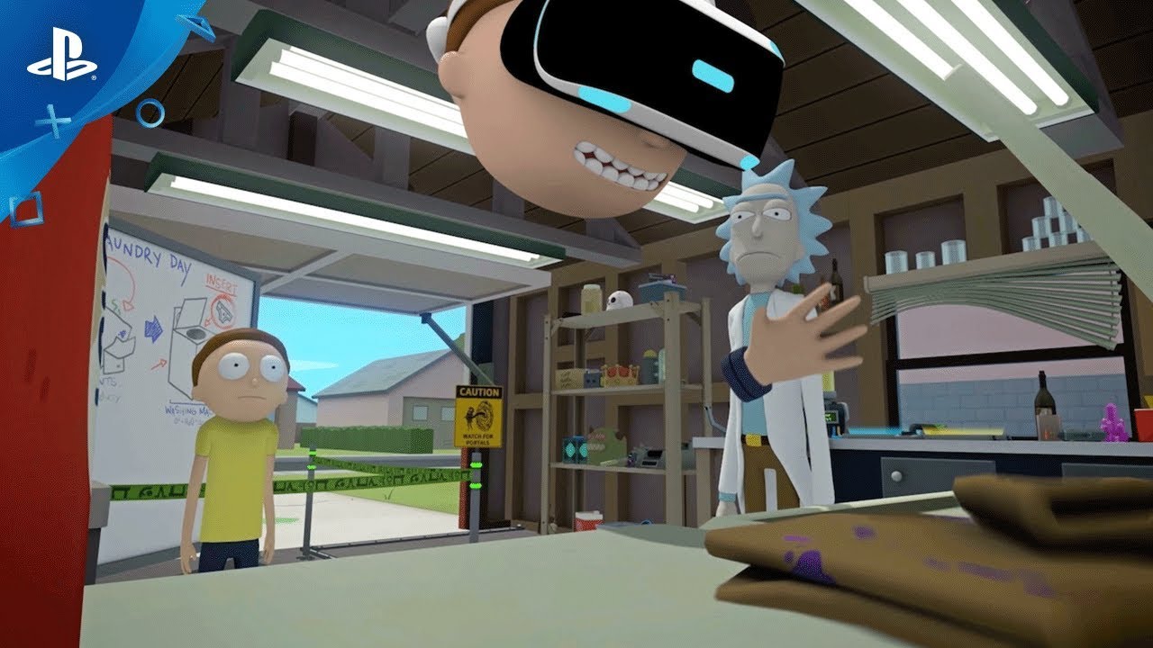 Rick and Morty: Virtual Rick-ality – PSX 2017: Announce Trailer | PS VR YouTube