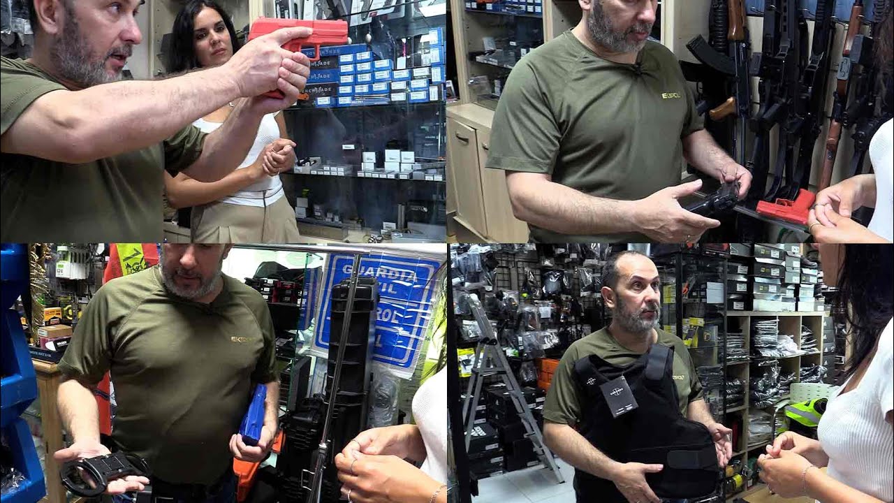 OKDIARIO en una armería policial tras la tragedia de Andújar: «Hay intervenciones que exigen abatir»