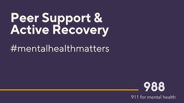 Peer Support & Active Recovery