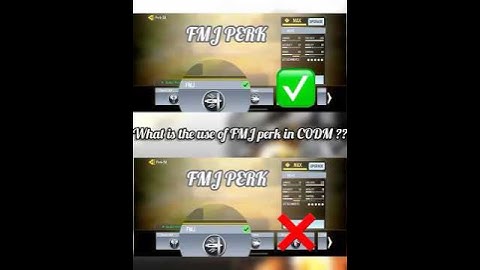 What is the use of FMJ perk in Codm ?? |TNPCG| Beginners series CODM part  4